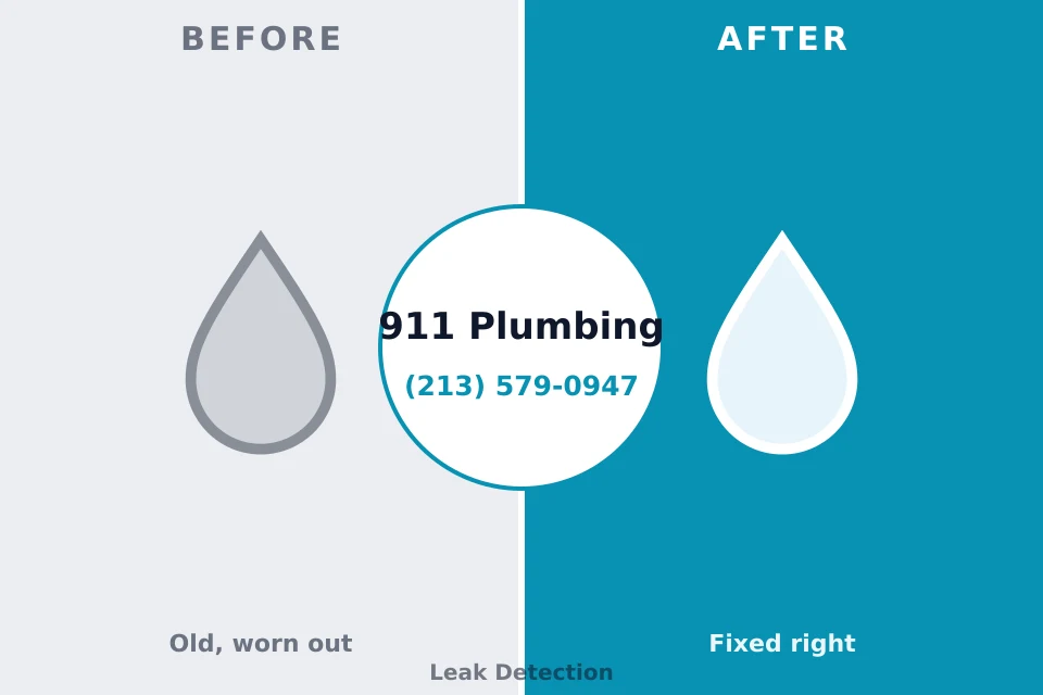 Before and after: plumbing repair Wellington, TX